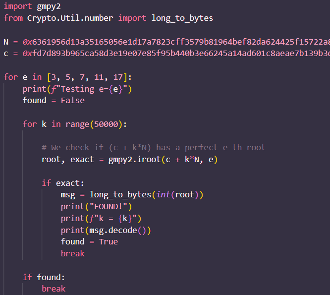 Cracking the "Small" Exponent — A Full Write-Up of “Exponope” (THCON 2026)