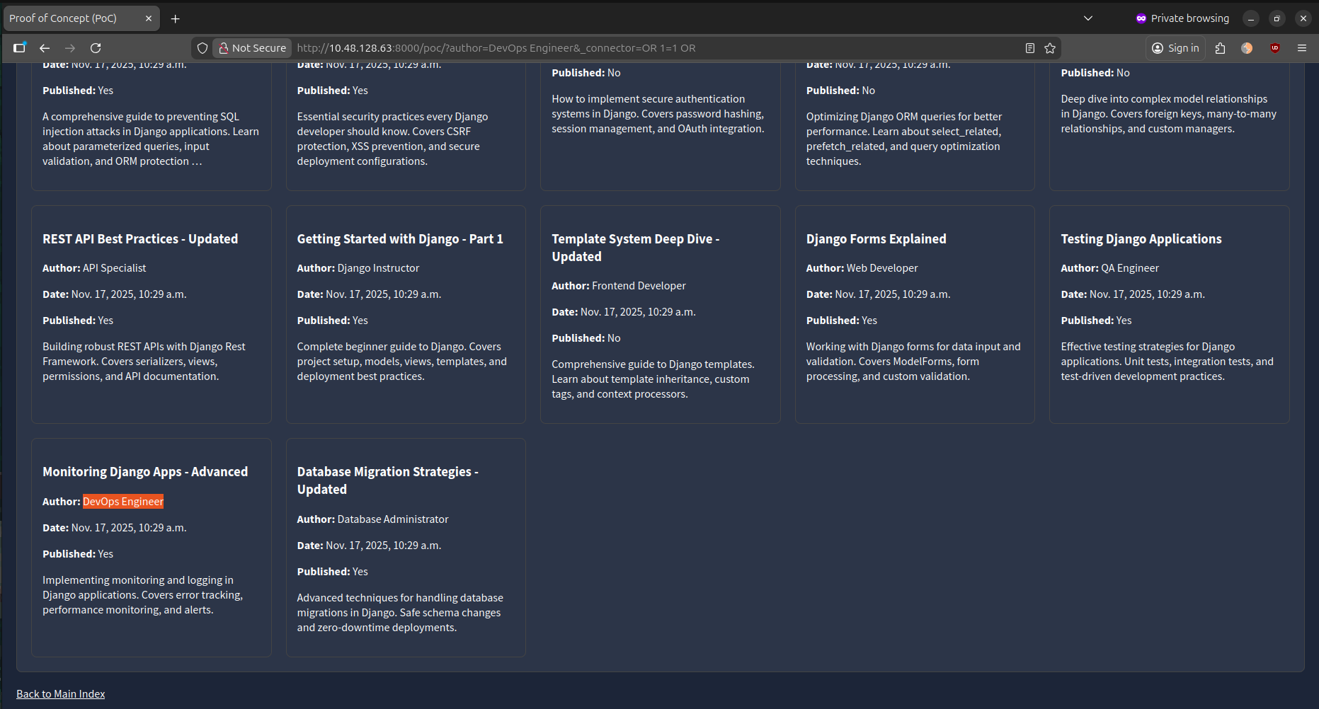 Django: CVE-2025-64459 | Hidden Investigations